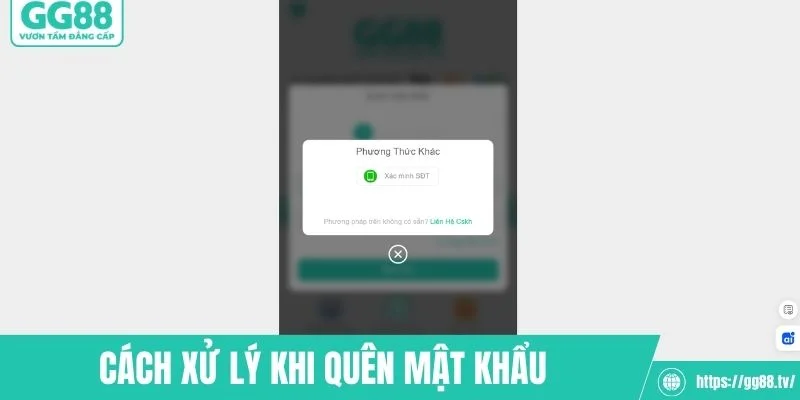 Cách xử lý trong tích tắc khi quên mật khẩu 