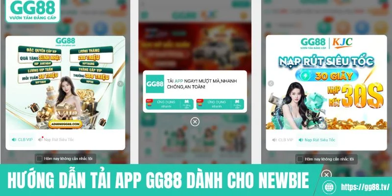 Hướng dẫn chi tiết cách tải app GG88 dành cho người mới