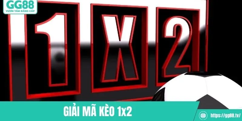 Kèo 1x2 tính dựa theo kết quả trận đấu