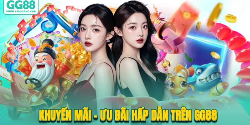 Khuyến mãi – ưu đãi hấp dẫn trên GG88